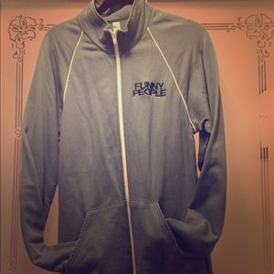 “Funny People” film branded zip up sweatshirt